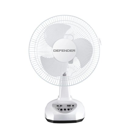 Defender Rechargeable Table Fan KTH-2912 12″